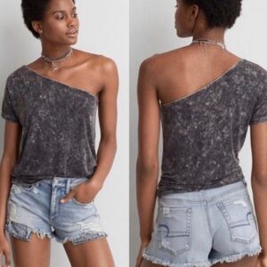 American Eagle Soft & Sexy One Shoulder Tee NEW!